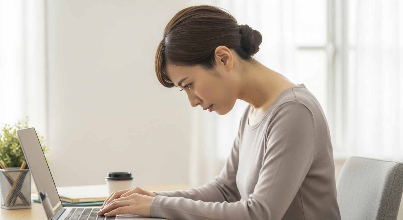 ストレートネック・猫背